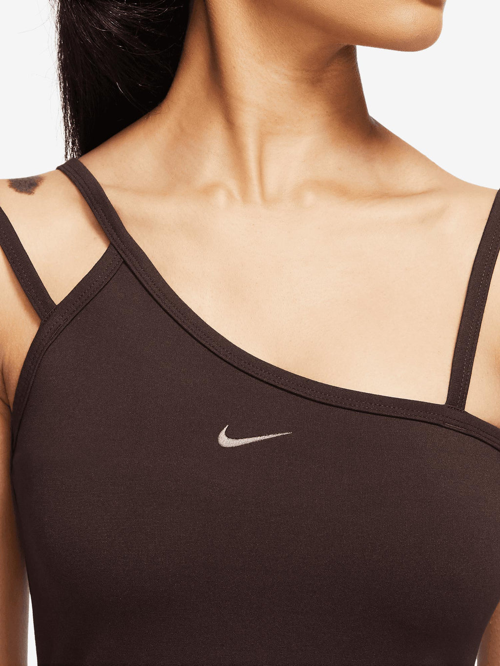 NIKE Рокля W NSW EVRDY MOD AYSM TNK DRSS