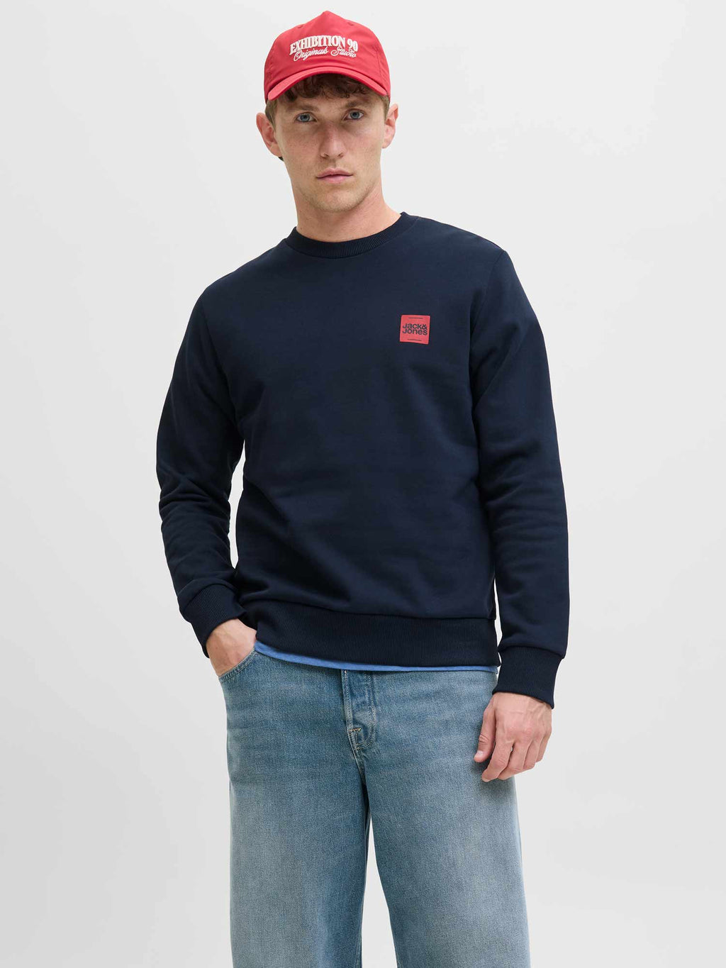 JACK & JONES Блуза JJBRANDY SWEAT CREW NECK LN