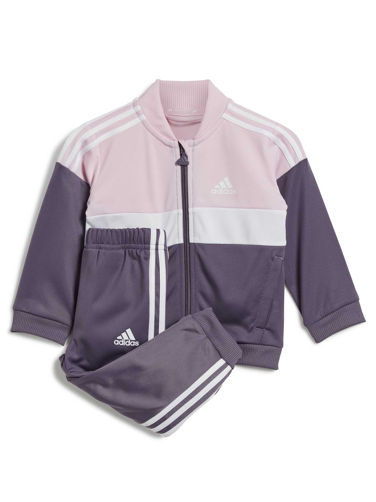 ADIDAS SPORTSWEAR Спортен екип Tiberio 3-Stripes Colorblock Shiny