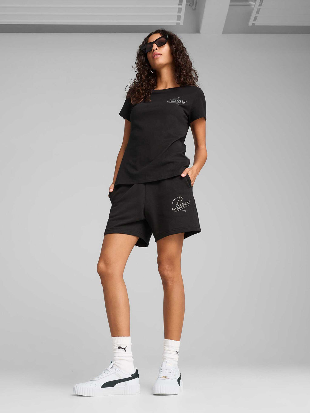 PUMA Тениска ESS SCRIPT Tee