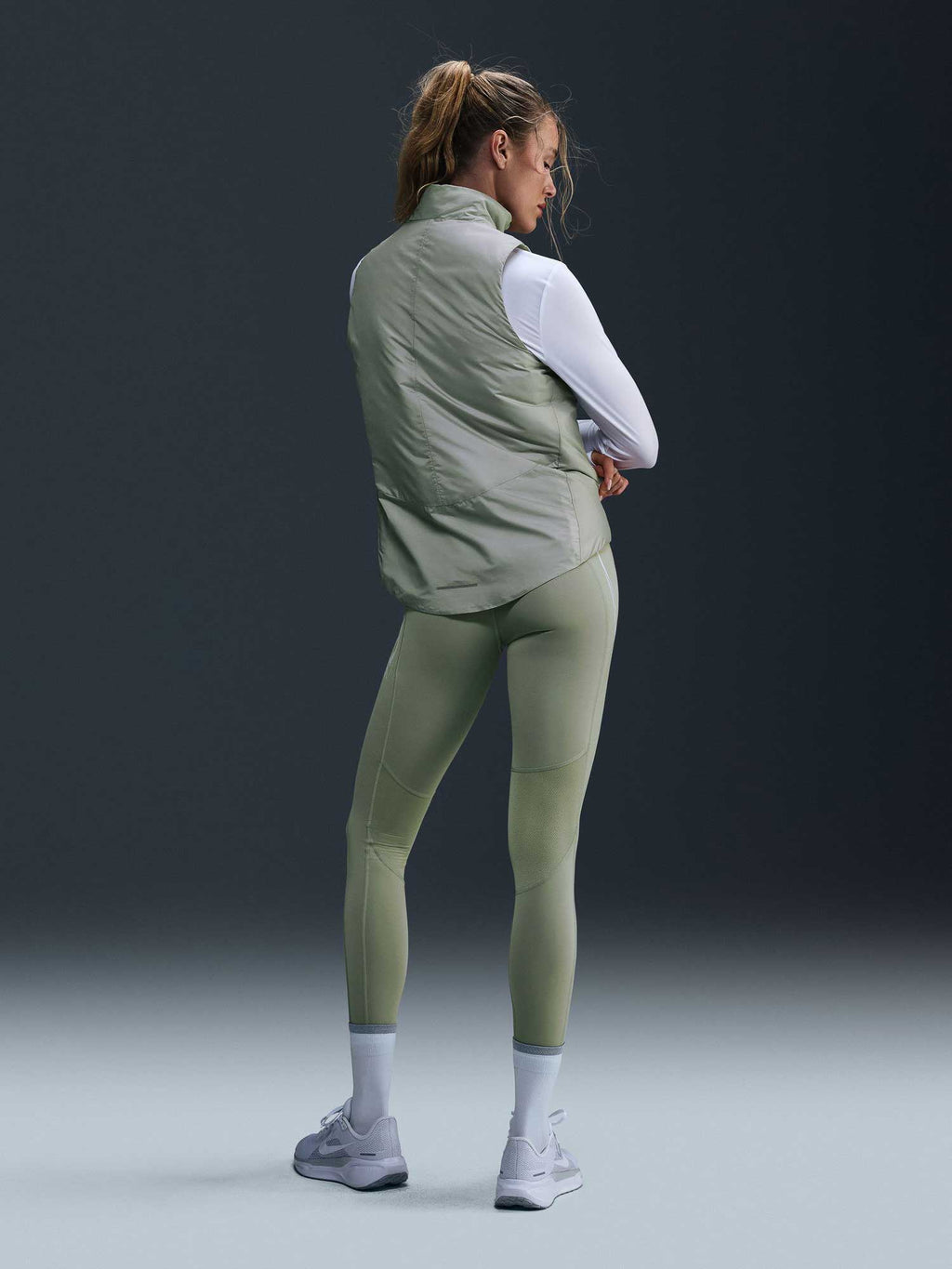 NIKE Клин W NK DF FAST MR 7/8 TIGHT SW