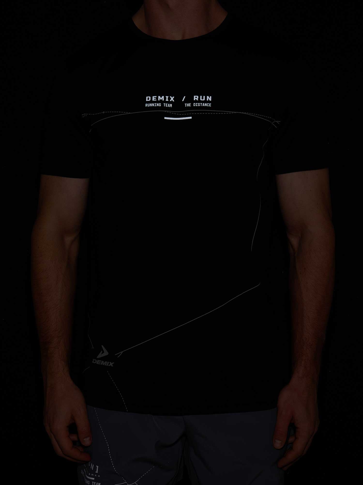 DEMIX Тениска M D Running Urban SS T-Shirt