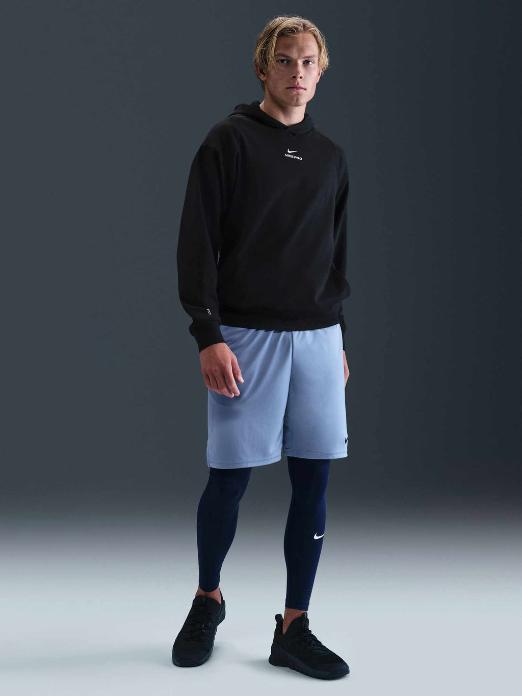 NIKE Суитшърт M NP DF NPT MIDLAYER HOODIE