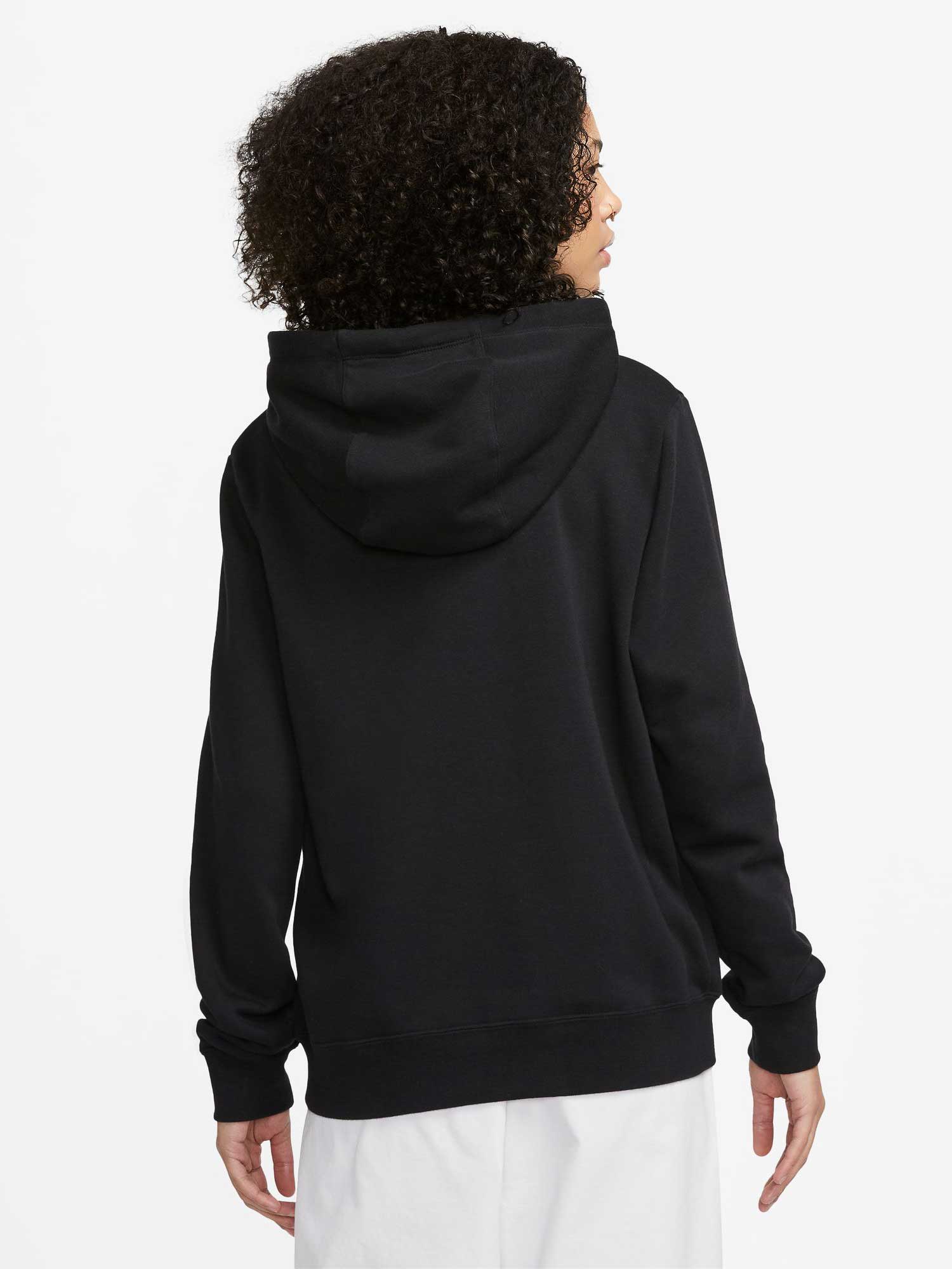 NIKE Суитшърт W NSW PE CLB FLC SHINE OS PO