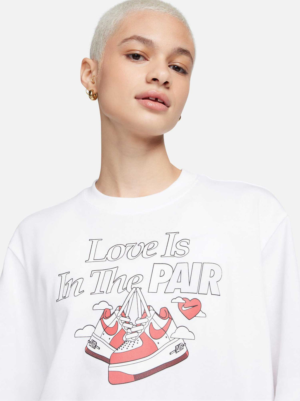 NIKE Тениска W NSW TEE OC 1 BOXY VDAY