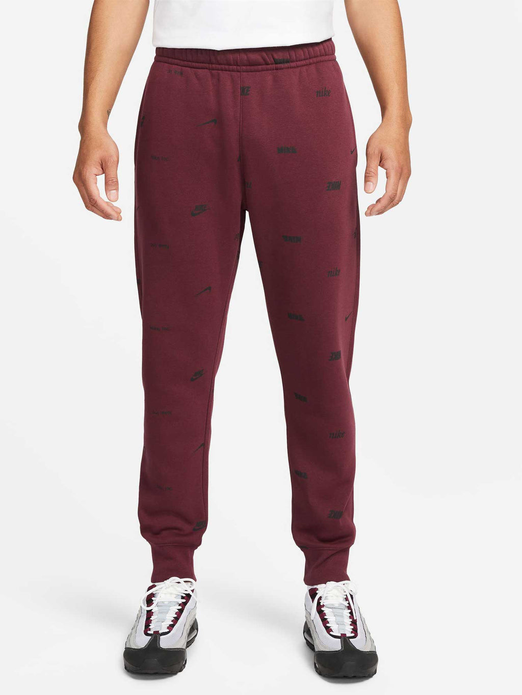 NIKE Спортно долнище M NK CLUB+ BB JGGR AOP