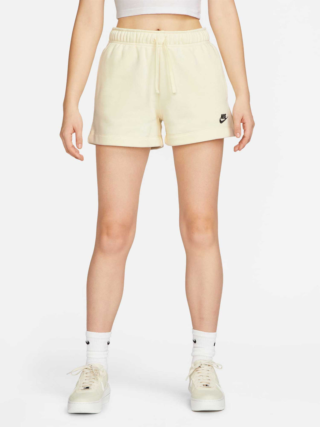 NIKE Къси панталони W NSW CLUB FLC MR