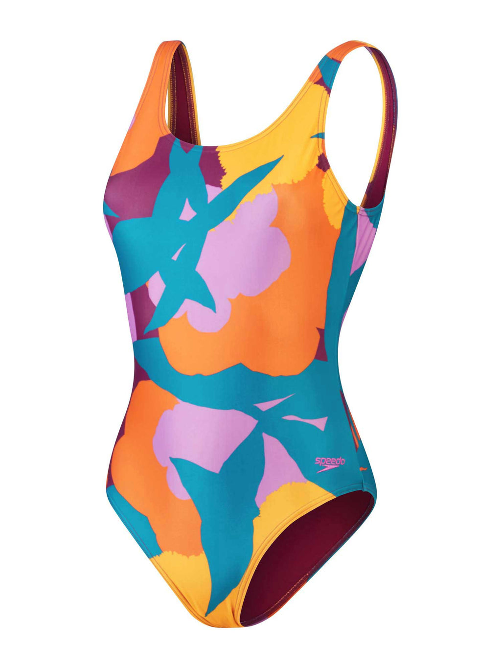 SPEEDO Цял бански WOMENS PRINTED U-BACK