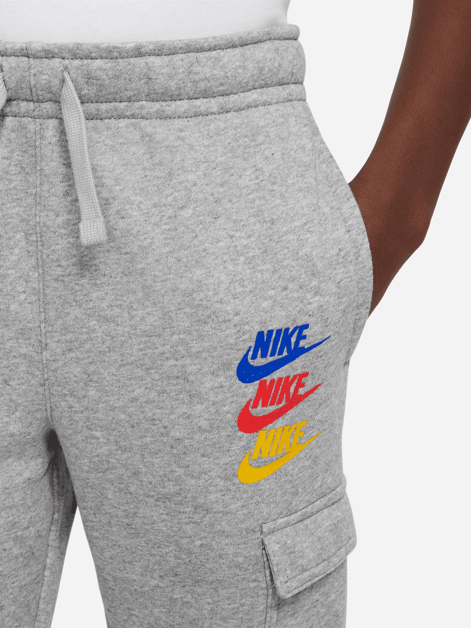 NIKE Спортно долнище B NSW SI FLC CARGO BB