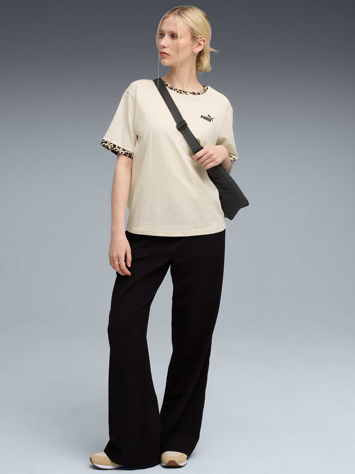 PUMA Тениска ESS GRAPHIC Animal Relaxed Tee