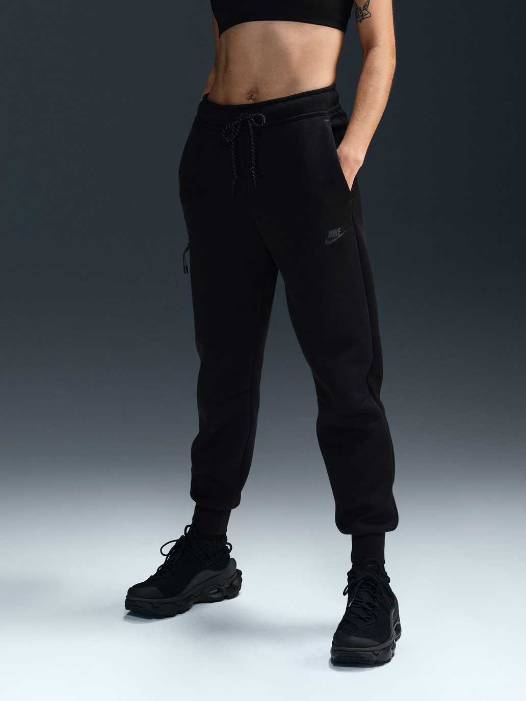 NIKE Спортно долнище W NSW TCH FLC MR JGGER 2
