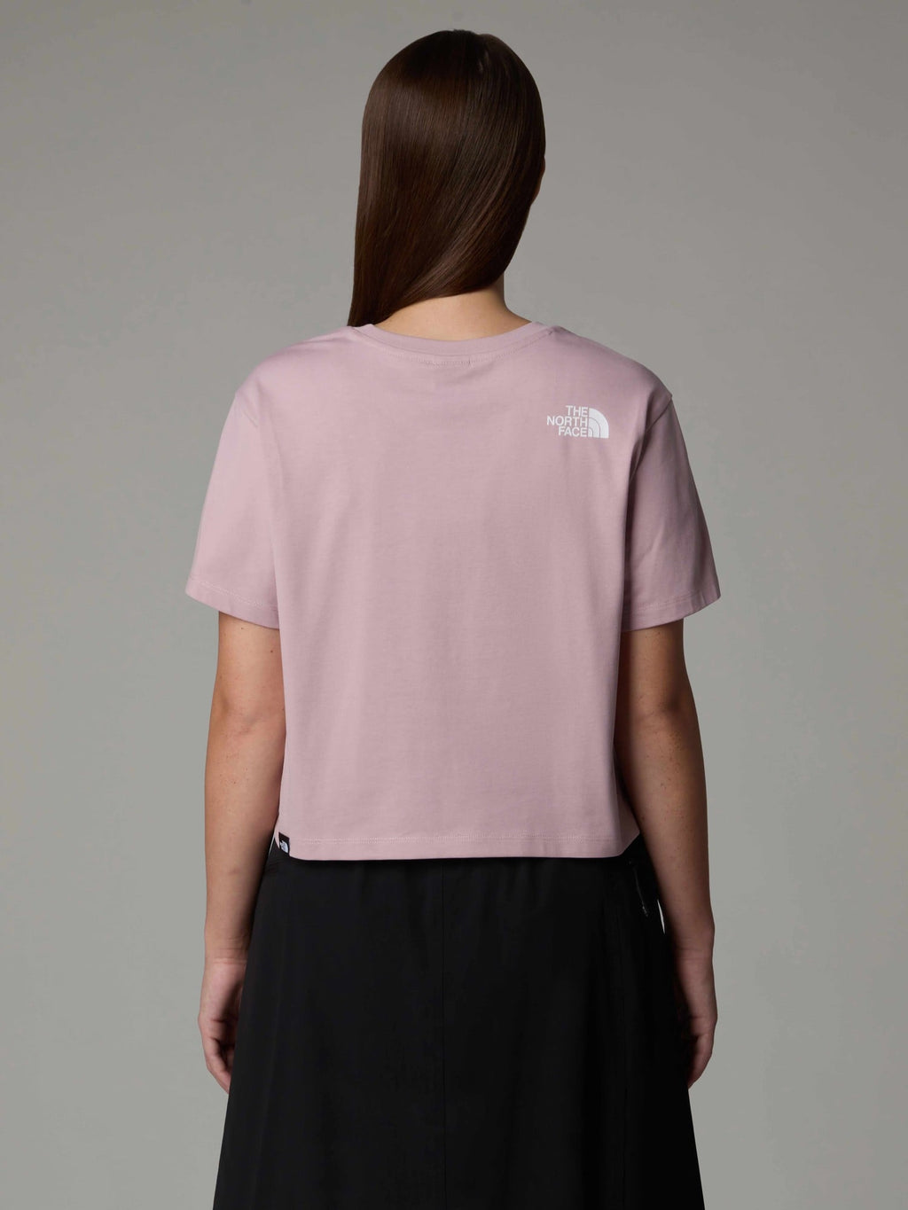 THE NORTH FACE Тениска W SIMPLE DOME CROPPED SLIM TEE