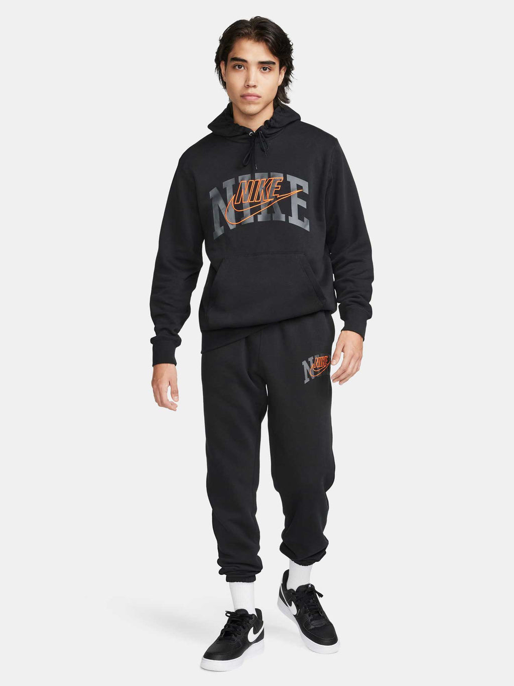 NIKE Спортно долнище M NK CLUB BB CF PANT ARCH GX