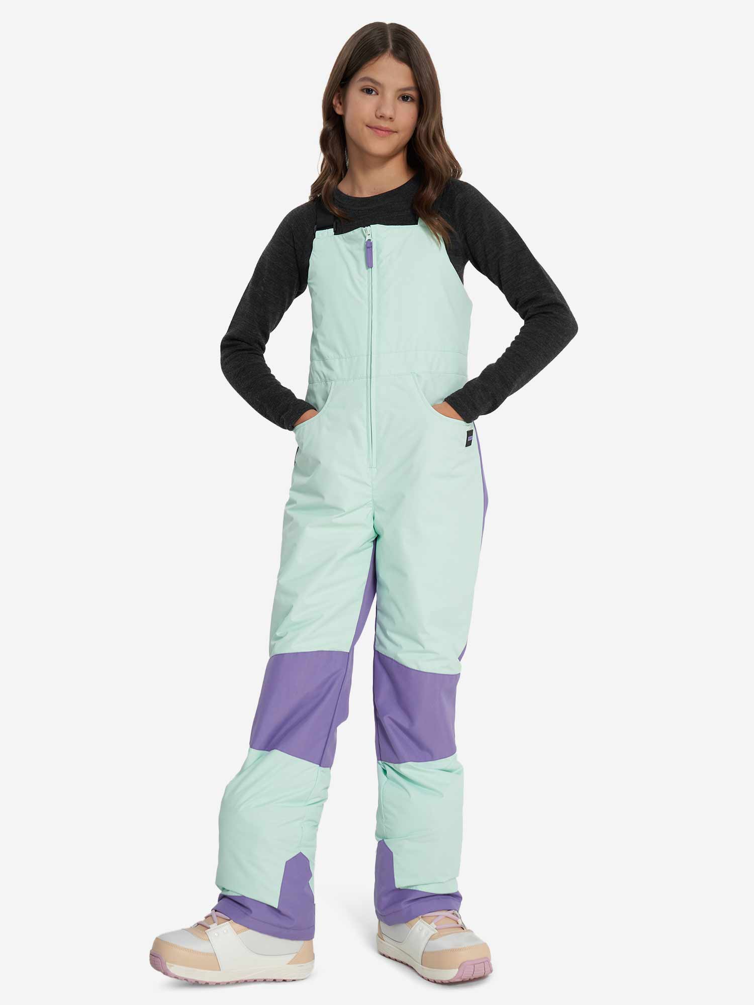 TERMIT Гащеризон Snowbording Girl's Padded Half-overall