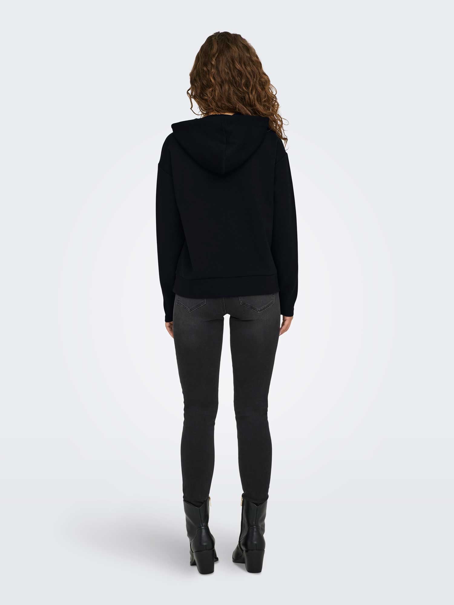 ONLY Суитшърт ONLFANCY L/S HOOD STRING SWT