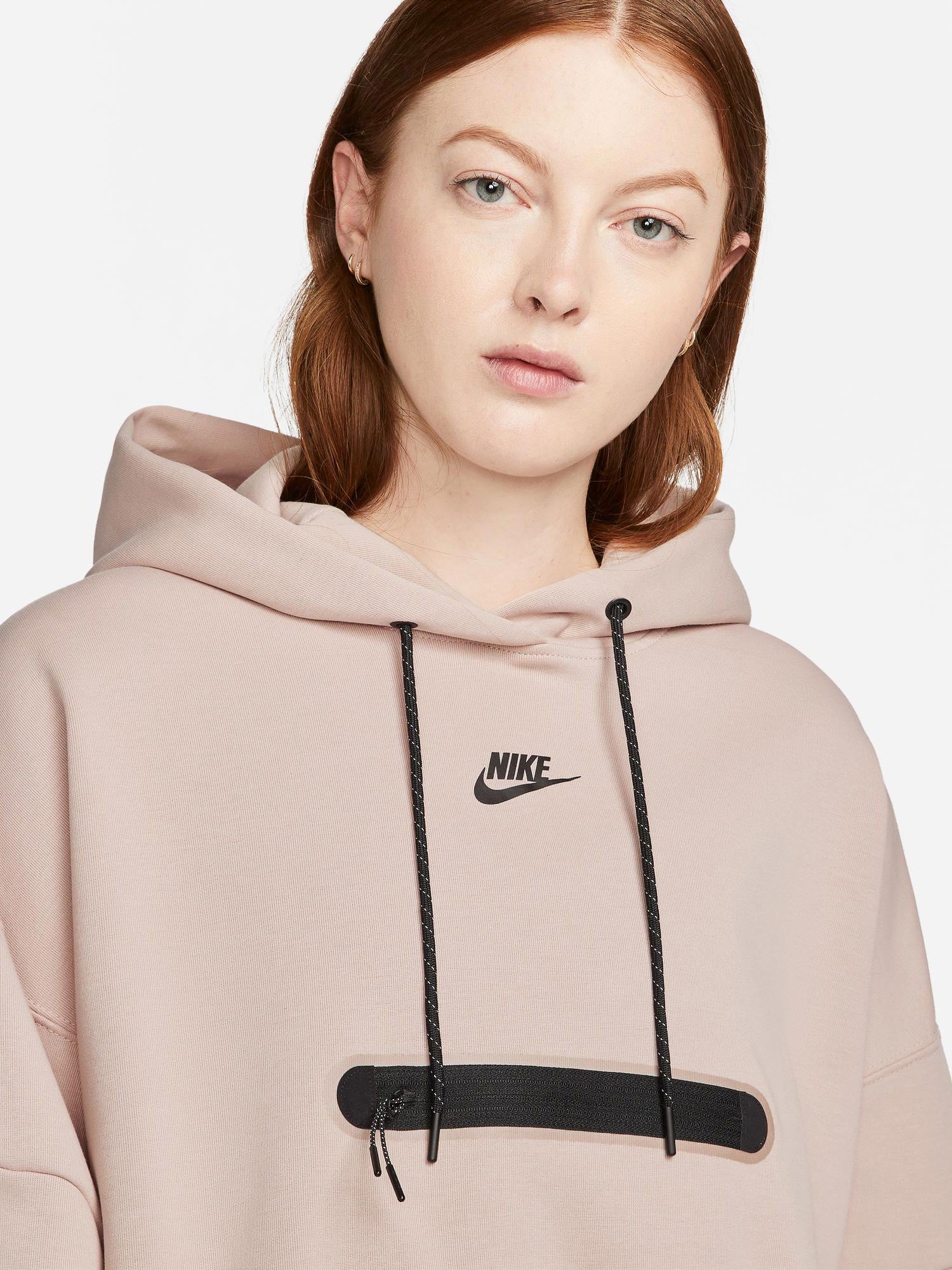 NIKE Суитшърт W TCH FLC ESSNL OOS PO HDY