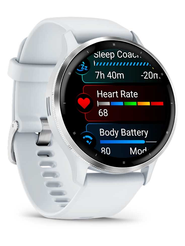 GARMIN GPS Смарт часовник Venu 3 WiFi, кожена каишка