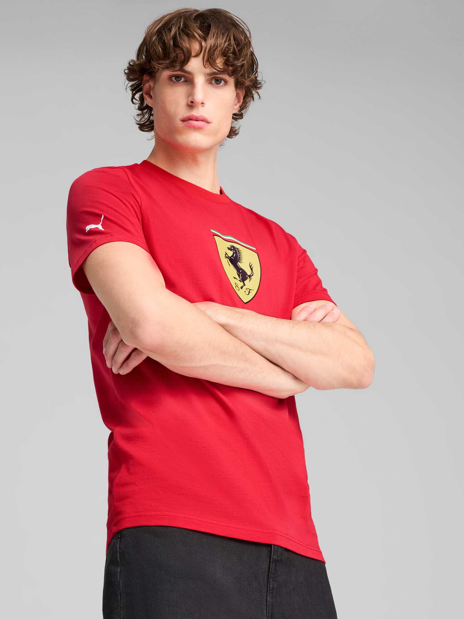 PUMA Тениска Ferrari Race Colored Big Shield Tee
