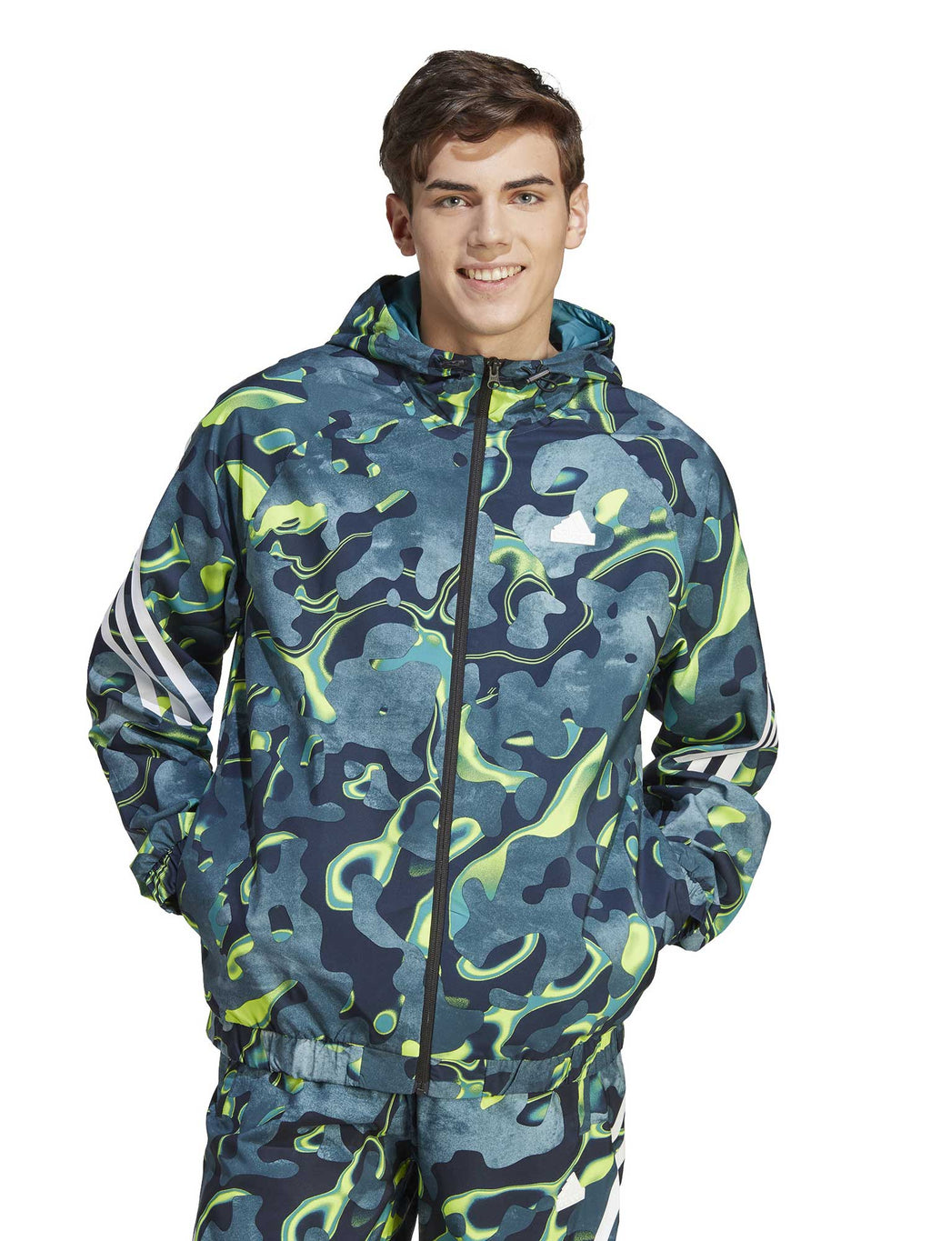 ADIDAS SPORTSWEAR Суитшърт Future Icons Allover Print