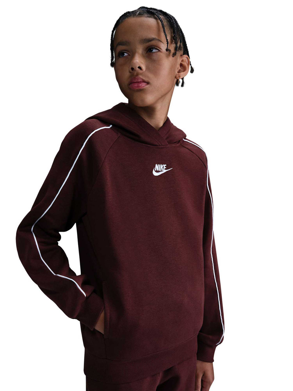 NIKE Спортен екип K NSW CLUB FLC HDY TRACKSUIT