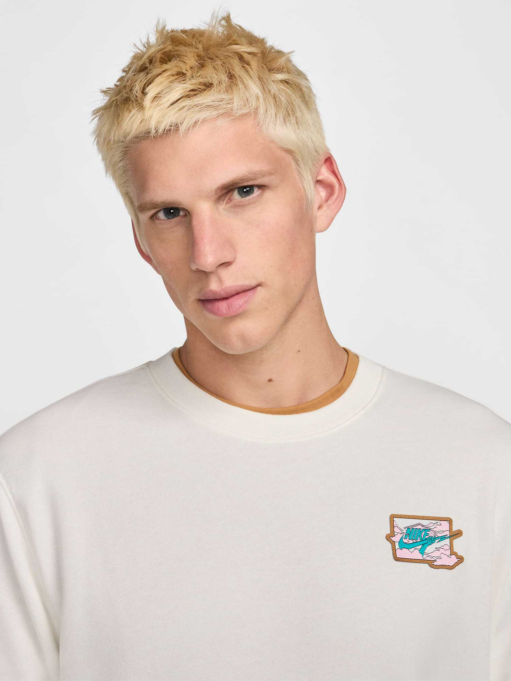 NIKE Блуза M NK CLUB FT CREW BOLT