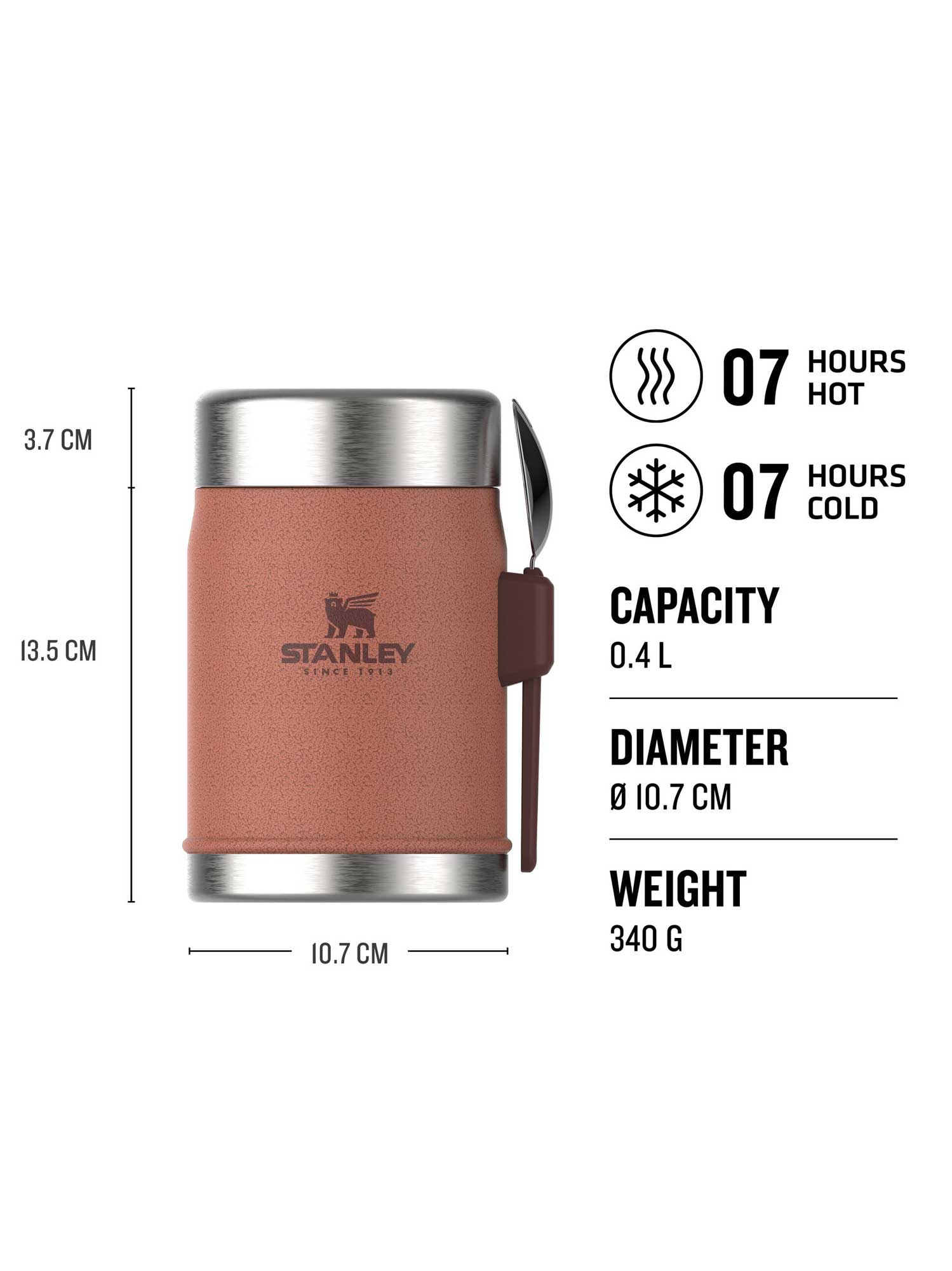 STANLEY Термос за храна + лъжица The Legendary - 0.4L