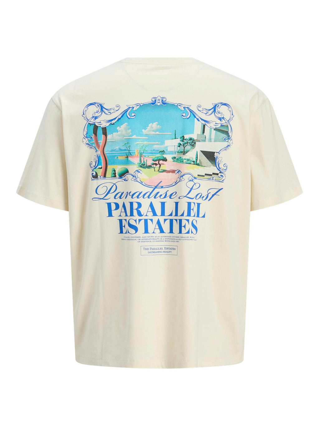 JACK & JONES Тениска JORPARALLEL TEE SS CREW NECK TG