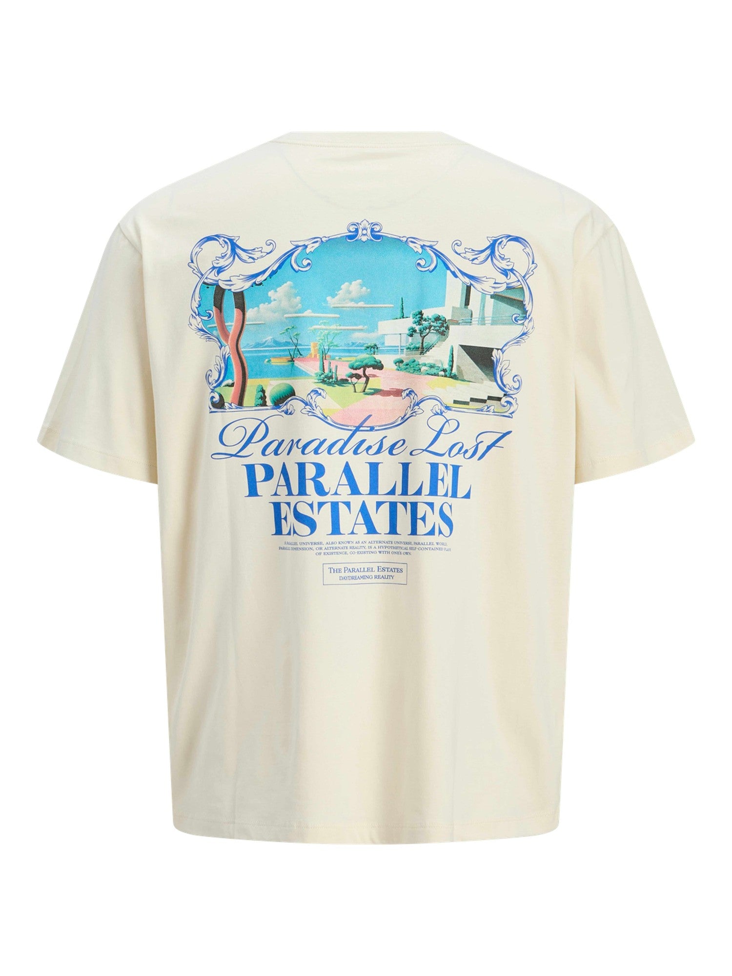 JACK & JONES Тениска JORPARALLEL TEE SS CREW NECK TG