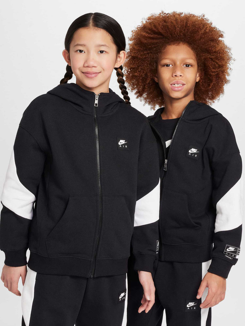 NIKE Суитшърт K AIR FLC HD FZ - PD