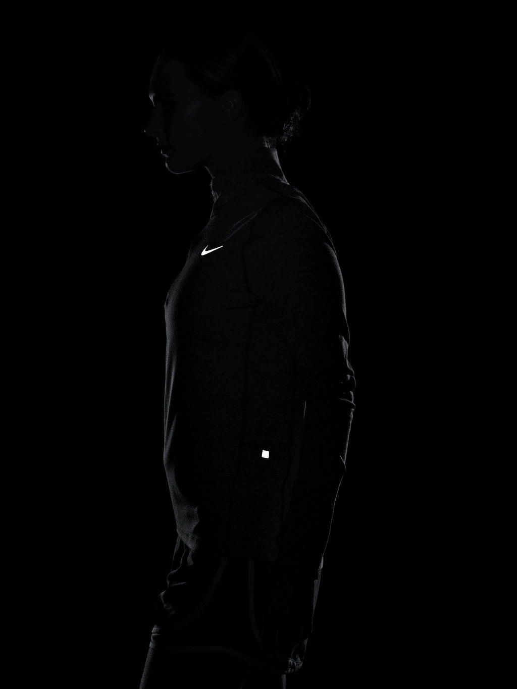 NIKE Блуза W DF ELEMENT TOP HZ