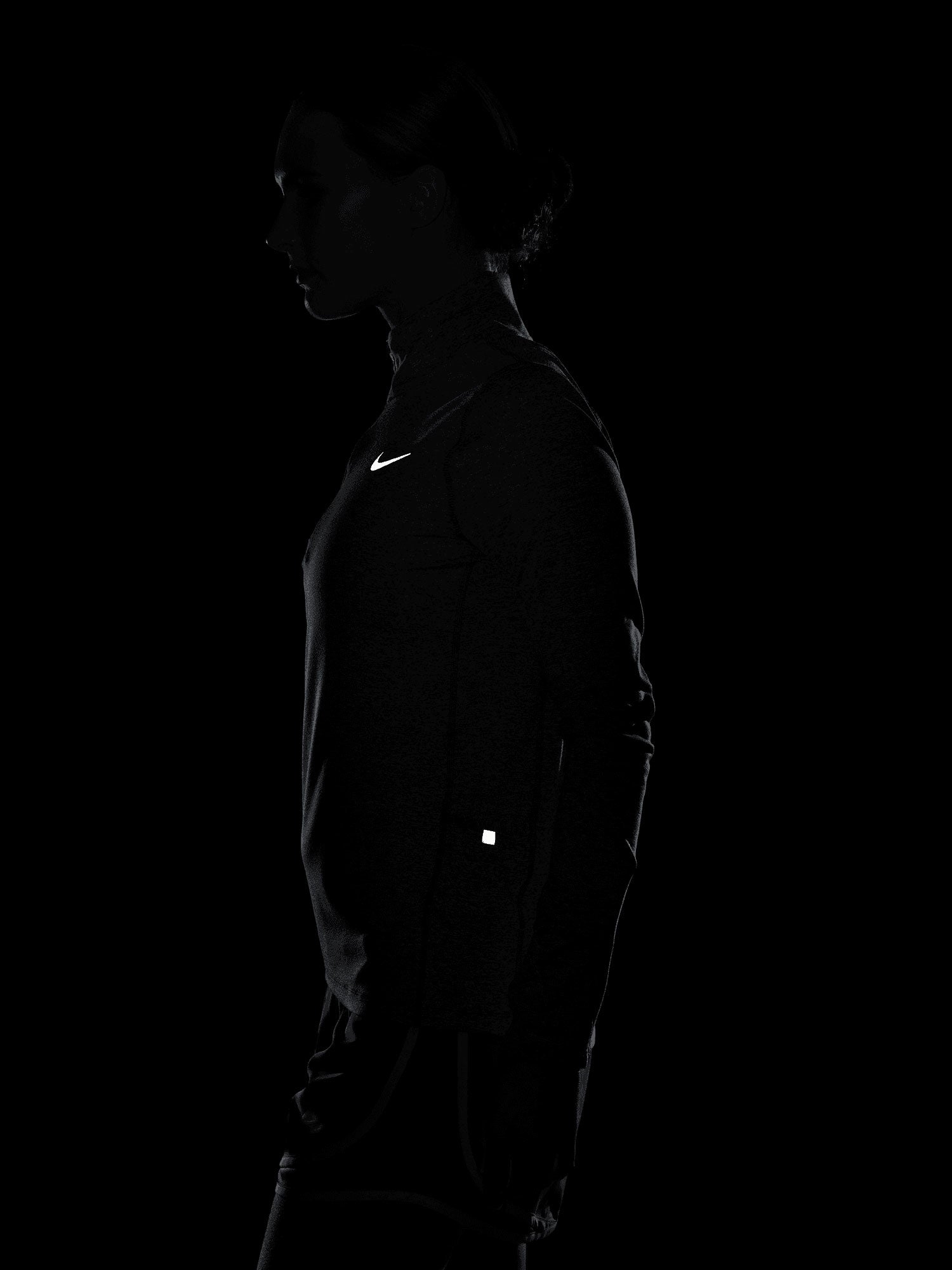 NIKE Блуза W DF ELEMENT TOP HZ