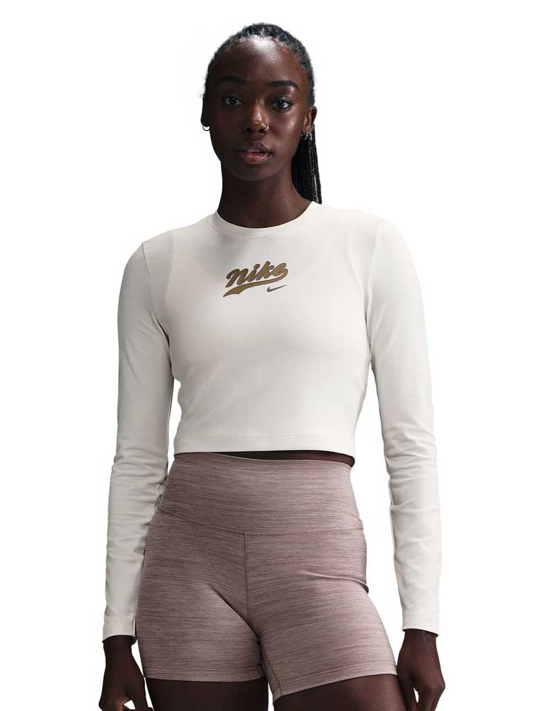 NIKE Блуза W NSW LS MD CRP TOP TRND