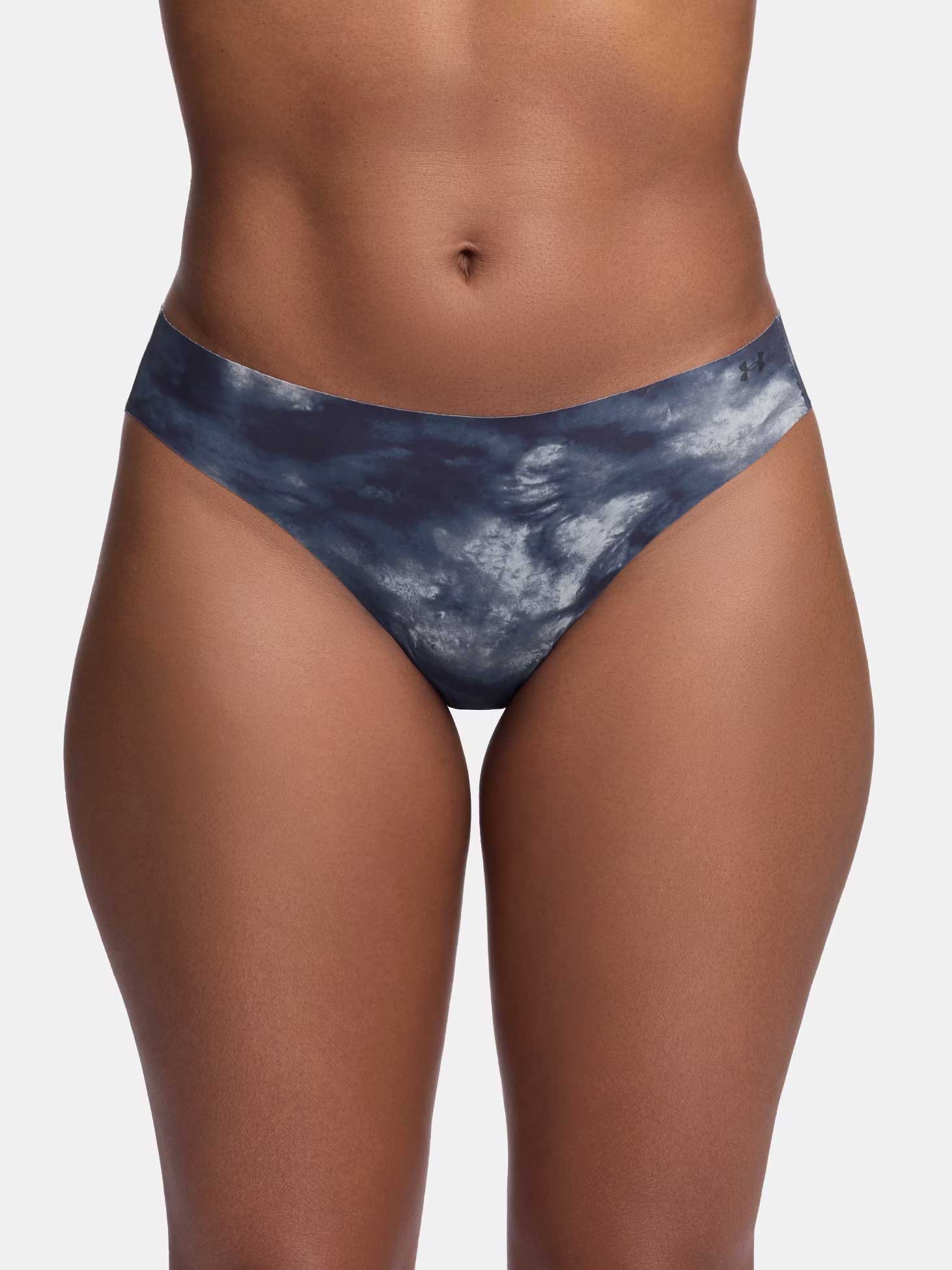 UNDER ARMOUR Бельо UA Pure Stretch NS Nov THONG 3 Pack