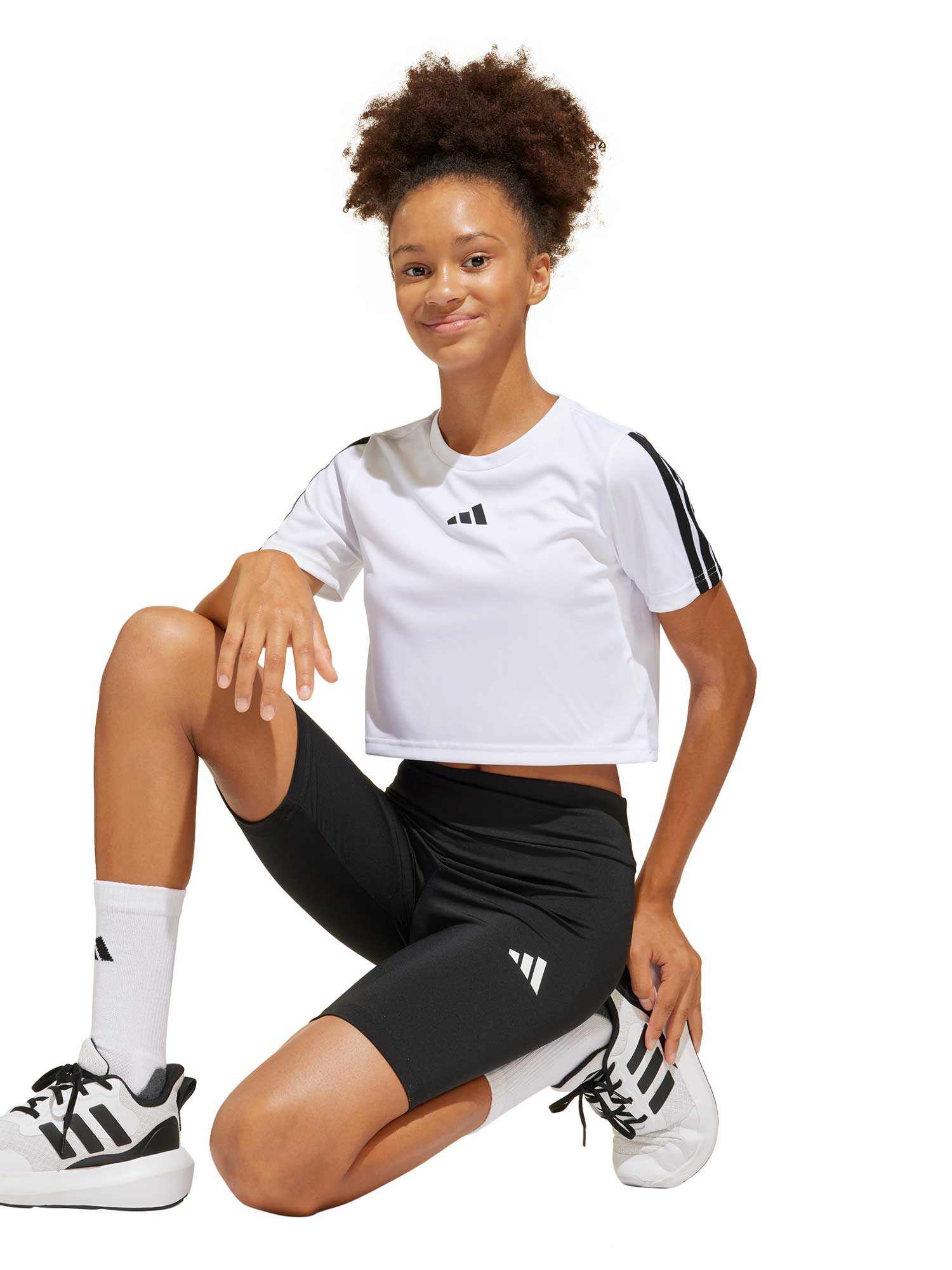 ADIDAS SPORTSWEAR Спортен екип Train Essentials 3-Stripes Tee Set