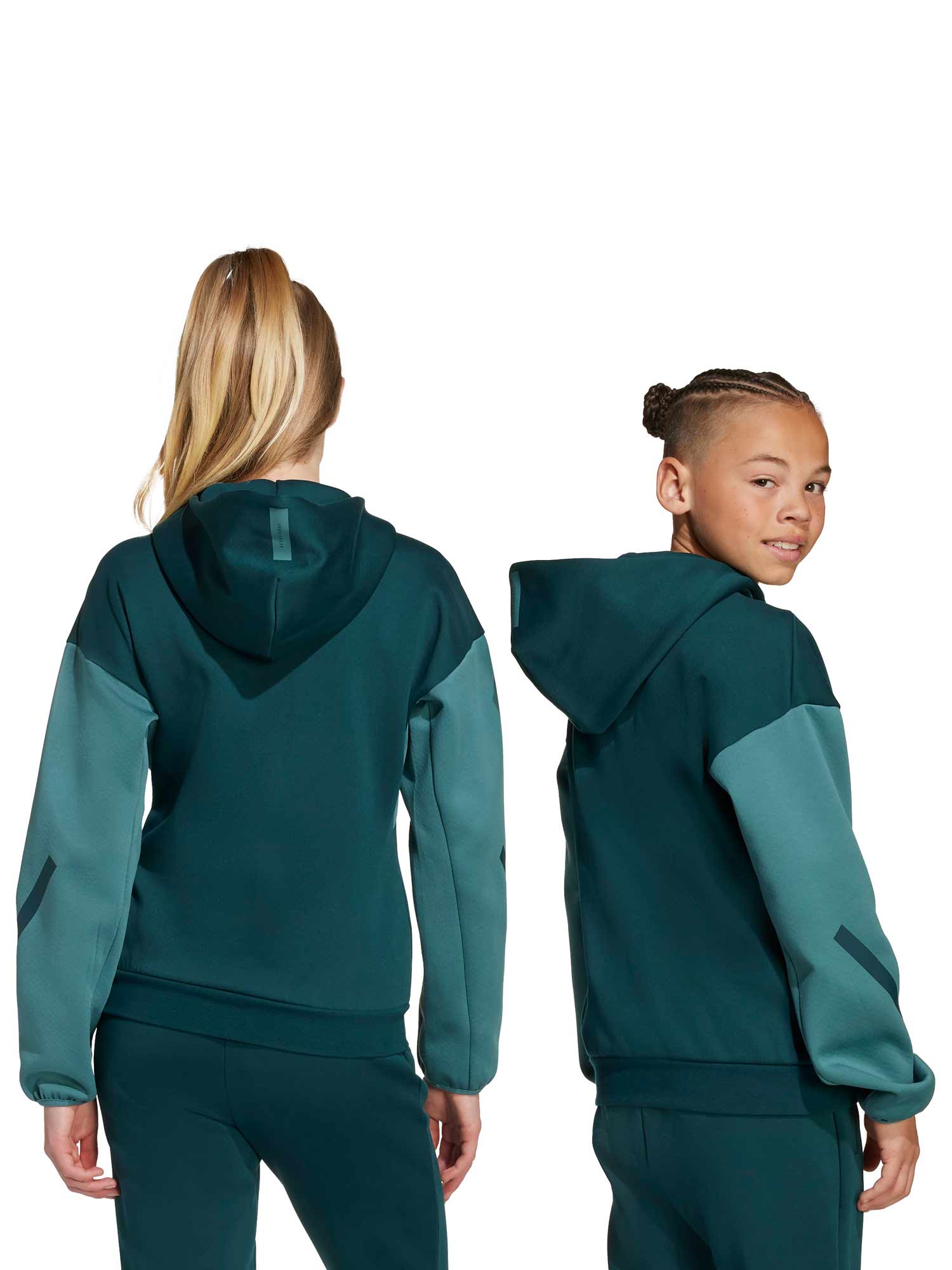 ADIDAS SPORTSWEAR Суитшърт Z.N.E. Full-Zip Colorblocked Hoodie Kids