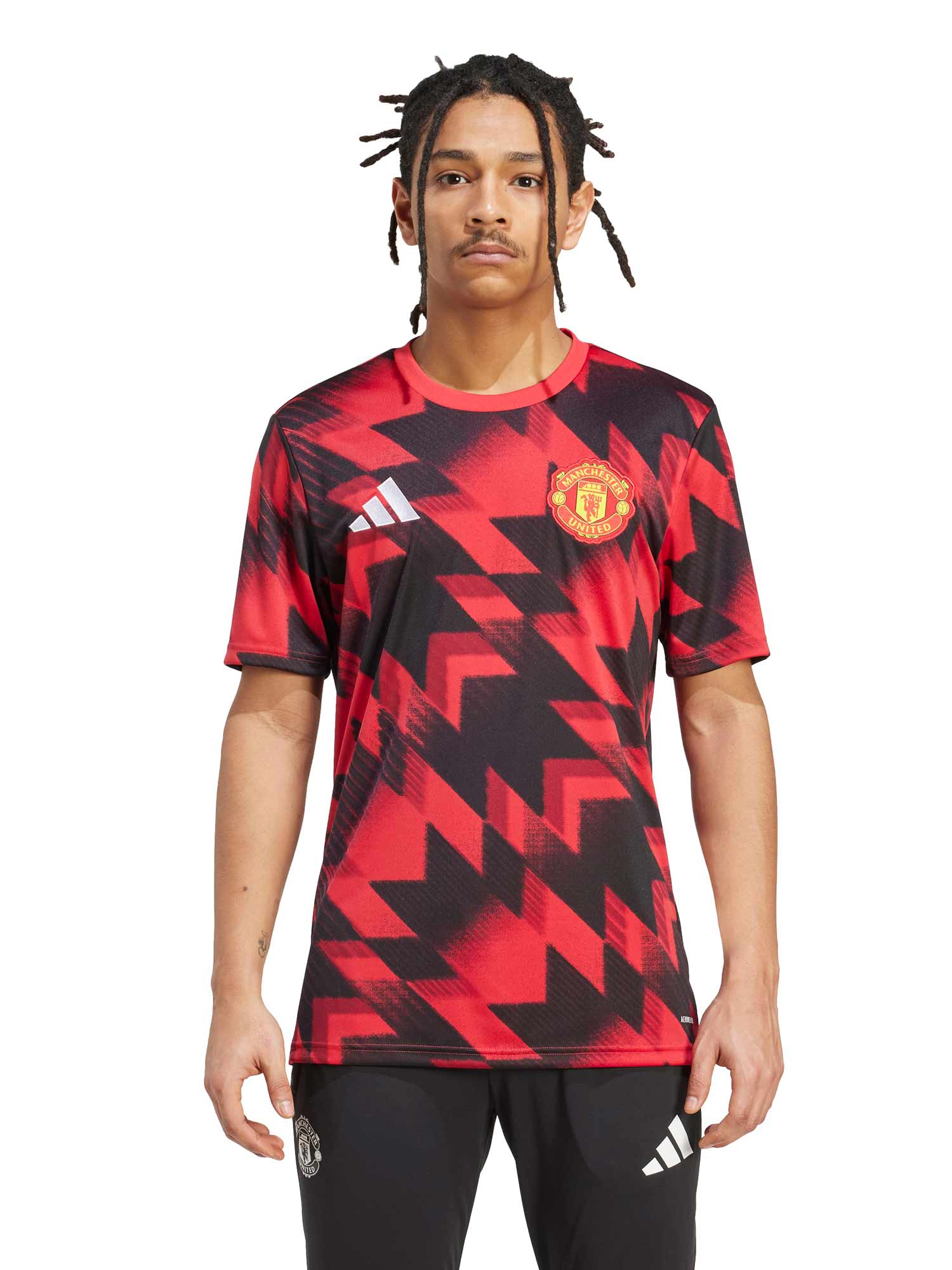 ADIDAS PERFORMANCE Тениска Manchester United 25\/26 Pre-Match Jersey