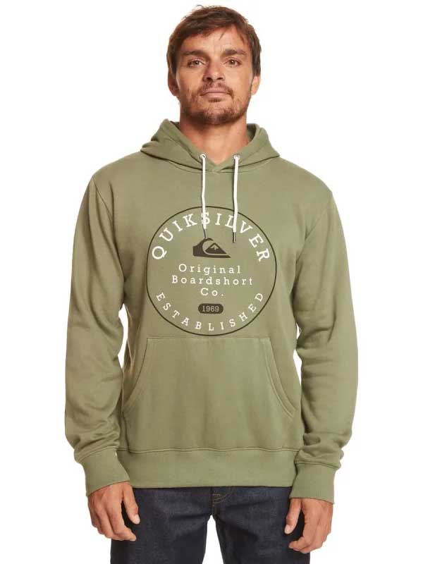 QUIKSILVER Суитшърт CIRCLE TRIM HOOD