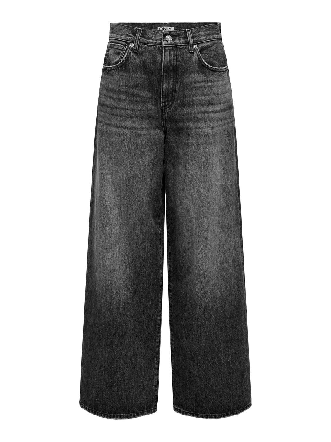 ONLY Дънки ONLSONIC HW WIDE GR DNM JEANS DOT CS