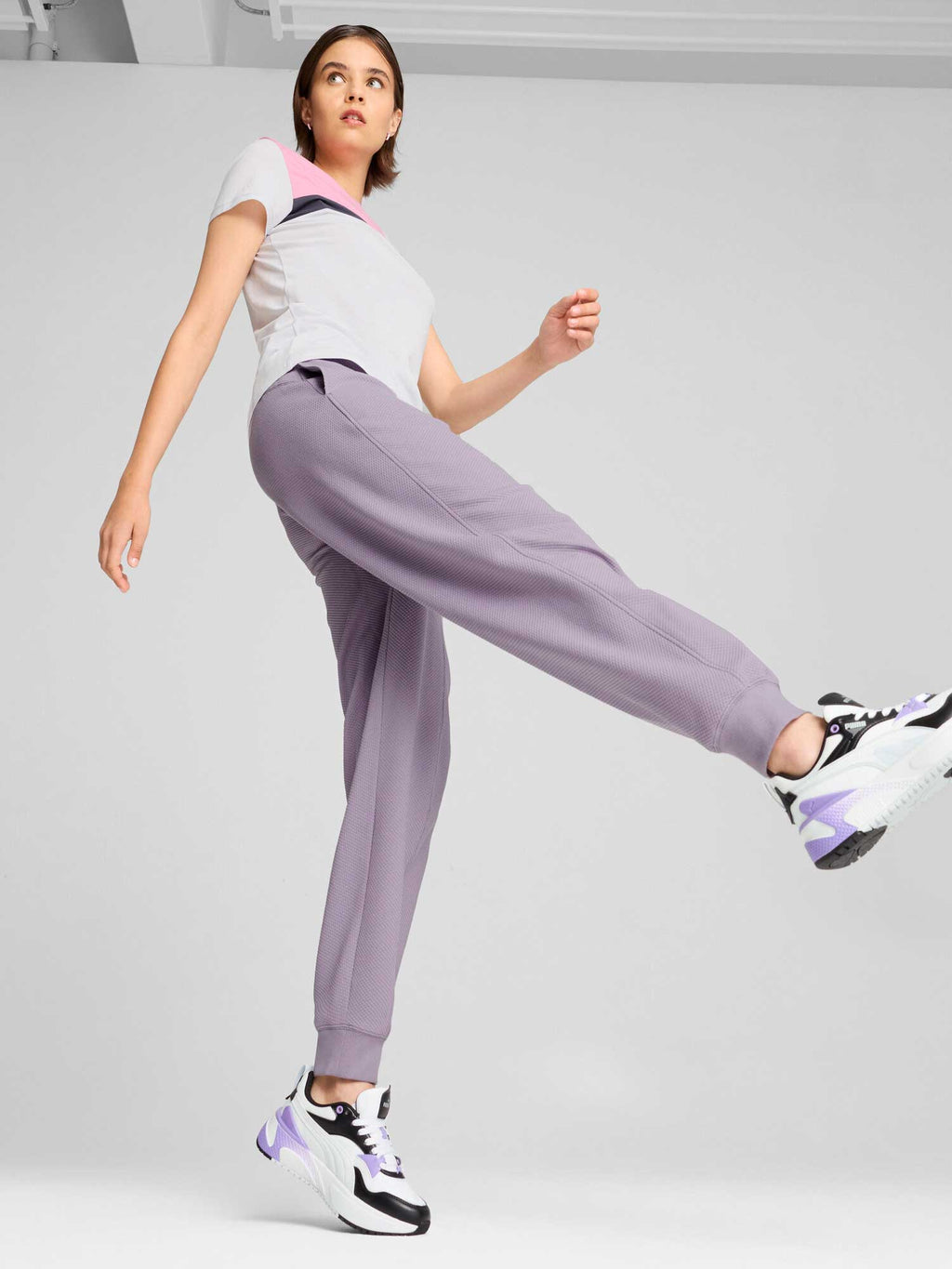 PUMA Спортно долнище HER High-Waist Pants cl