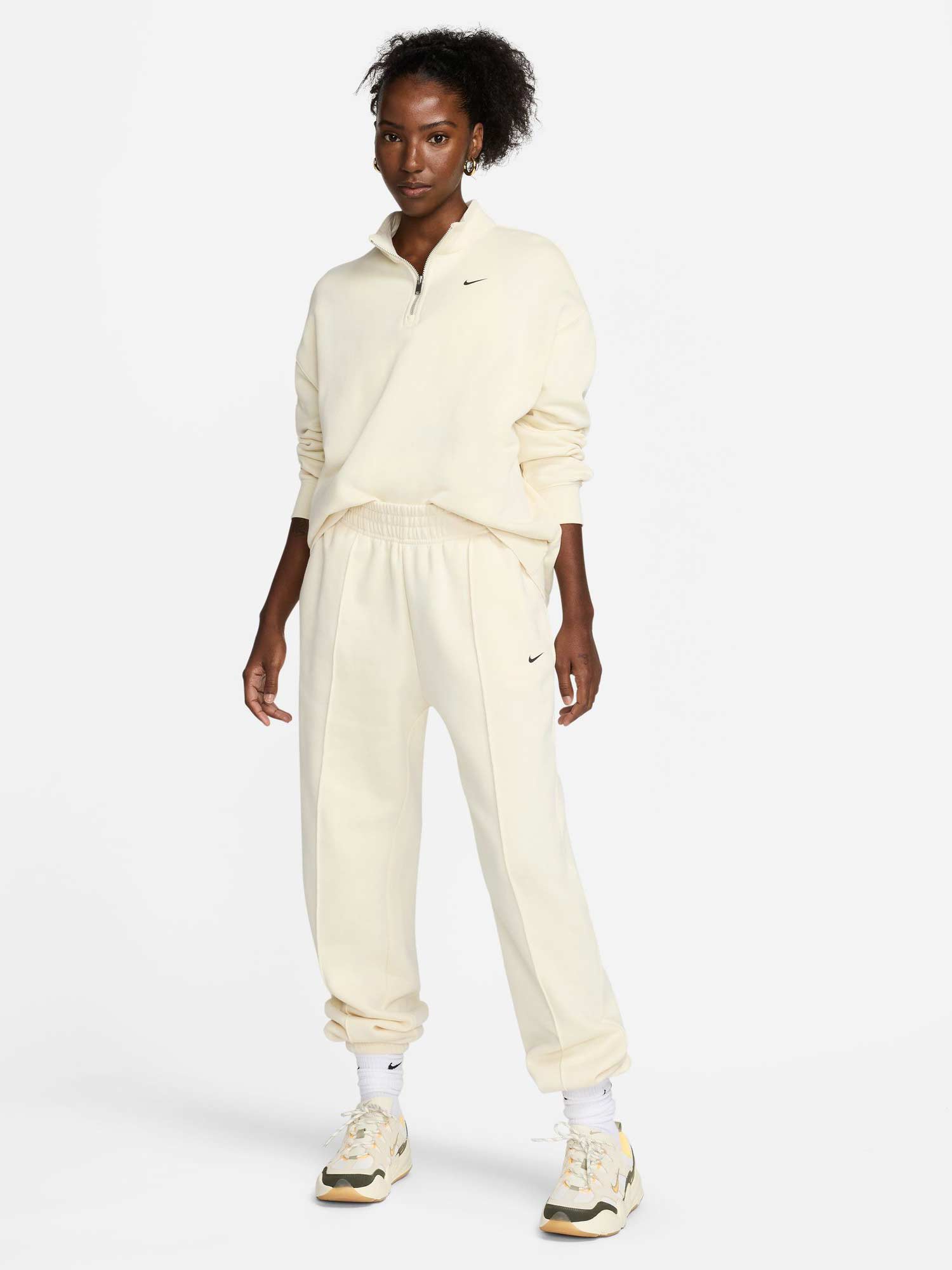 NIKE Спортно долнище W NSW FLC PANT GLS