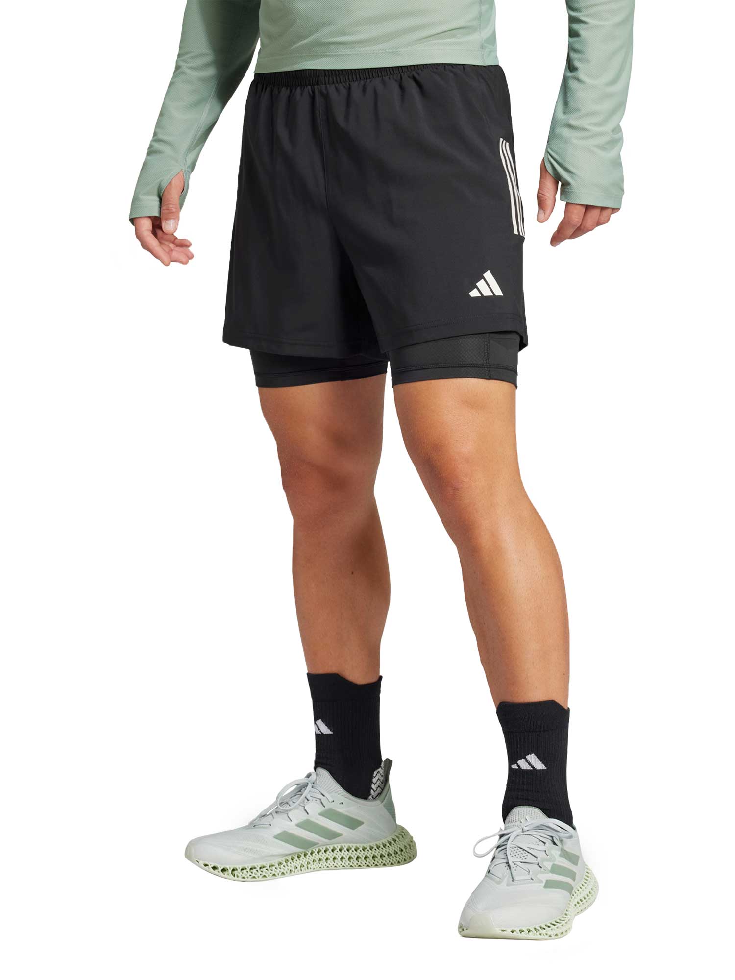 ADIDAS PERFORMANCE Къси панталони Own the Run CLIMACOOL 2-in-1 Shorts