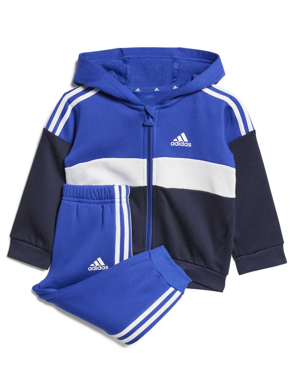 ADIDAS SPORTSWEAR Спортен екип Tiberio 3-Stripes Colorblock Fleece