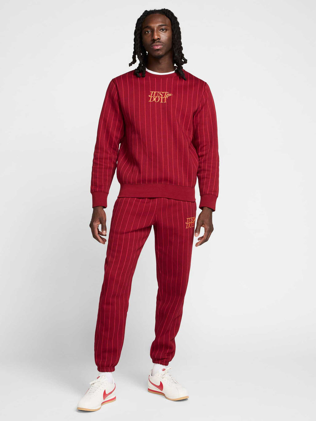 NIKE Блуза M NK CLUB BB CREW JDI AOP