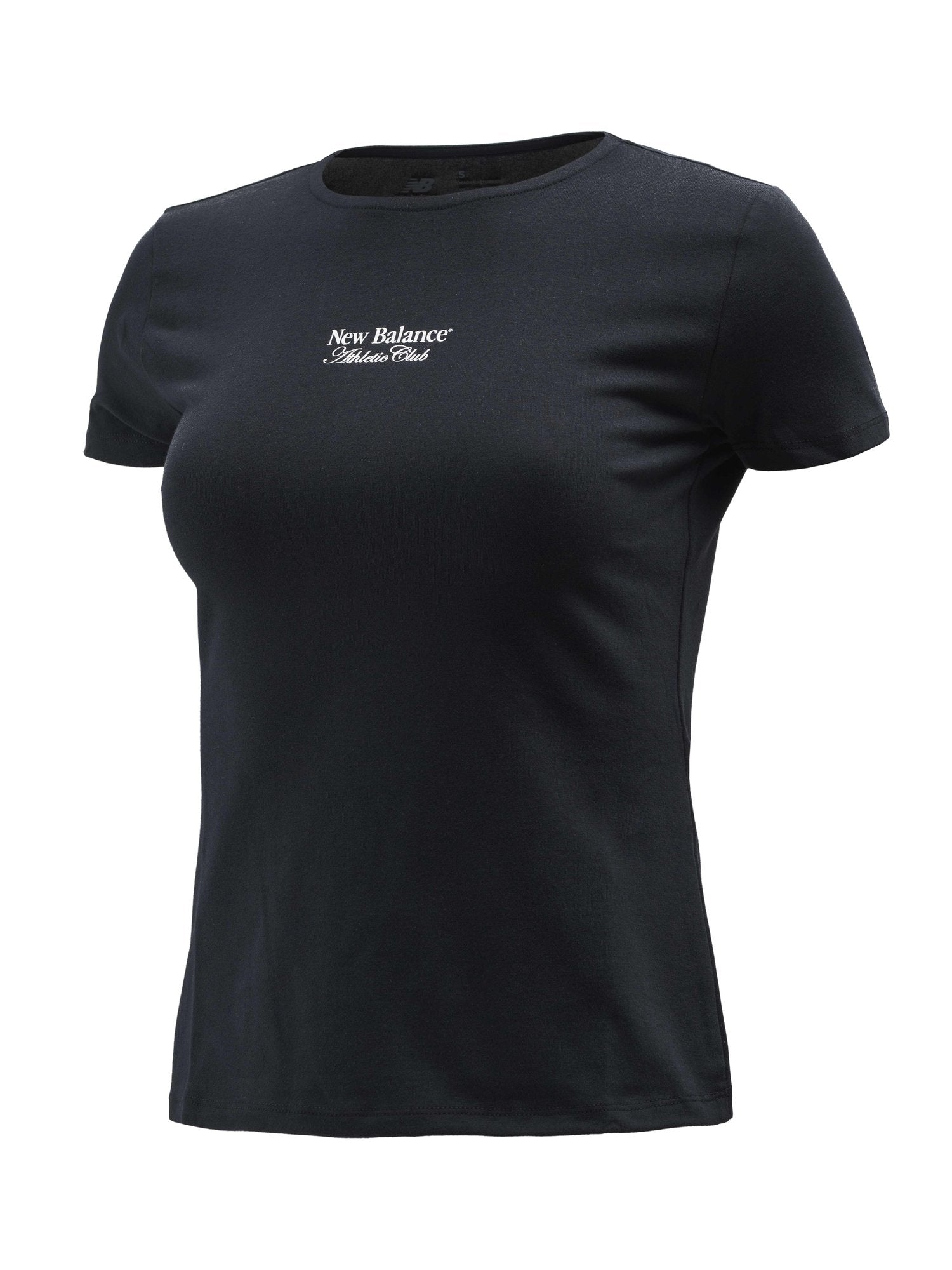 NEW BALANCE Тениска SHIRT LOGO FITTED T-SHIRT