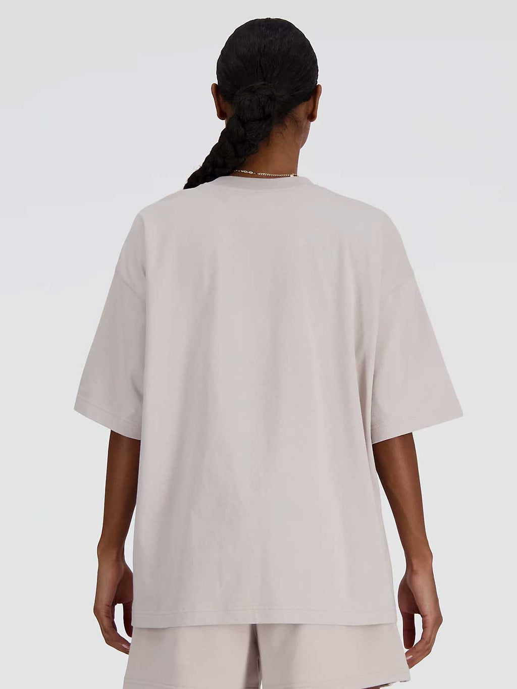 NEW BALANCE Тениска LINEAR HERITAGE OVERSIZED T-SHIRT