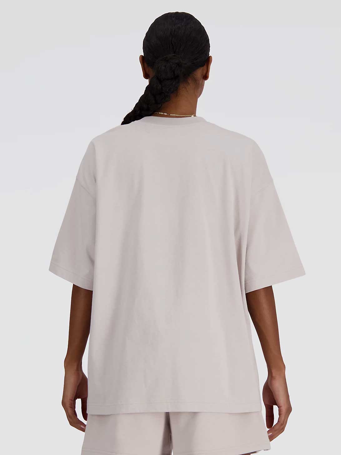 NEW BALANCE Тениска LINEAR HERITAGE OVERSIZED T-SHIRT