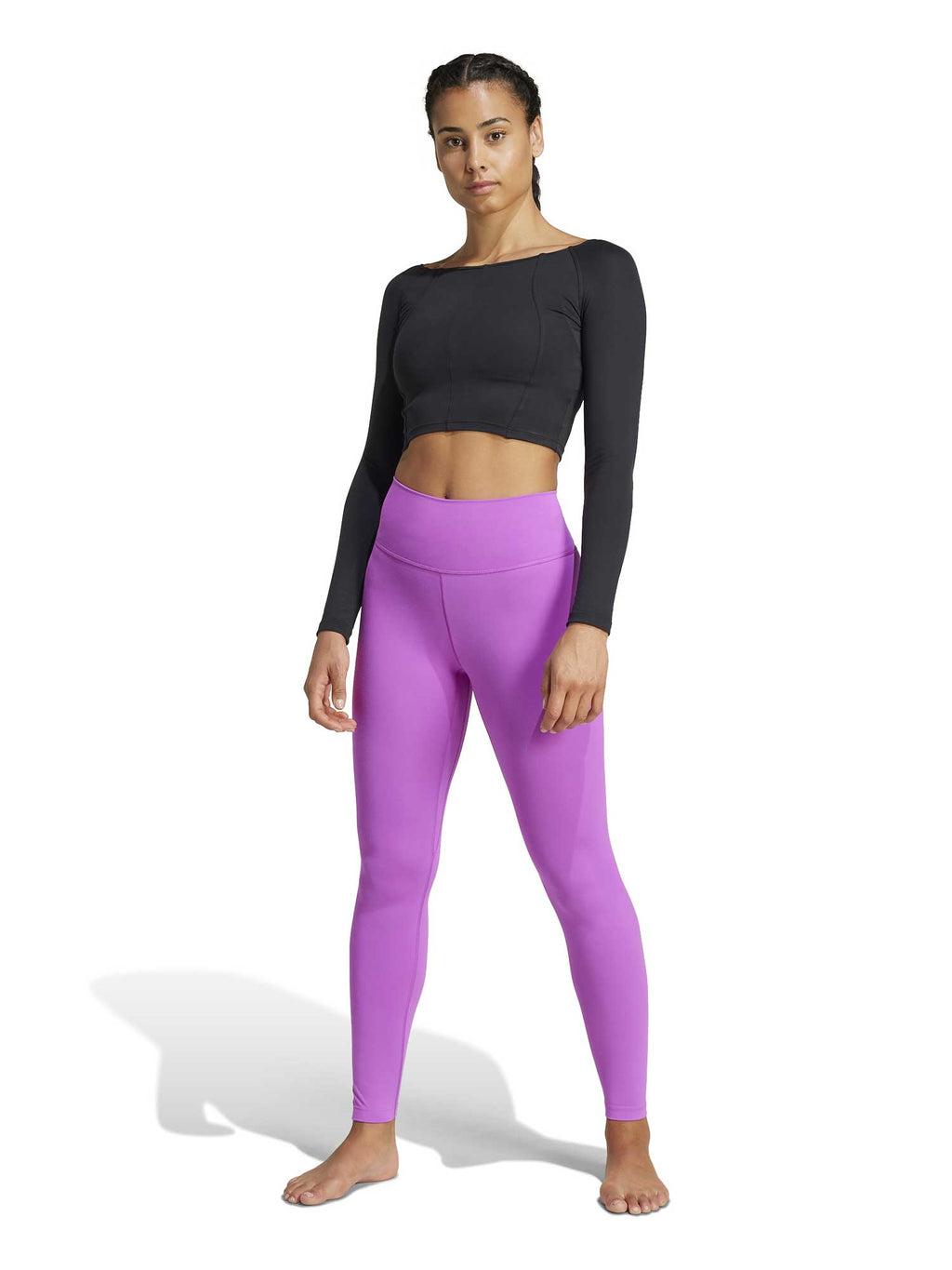 ADIDAS PERFORMANCE Блуза Yoga Long Sleeve Long-Sleeve Top