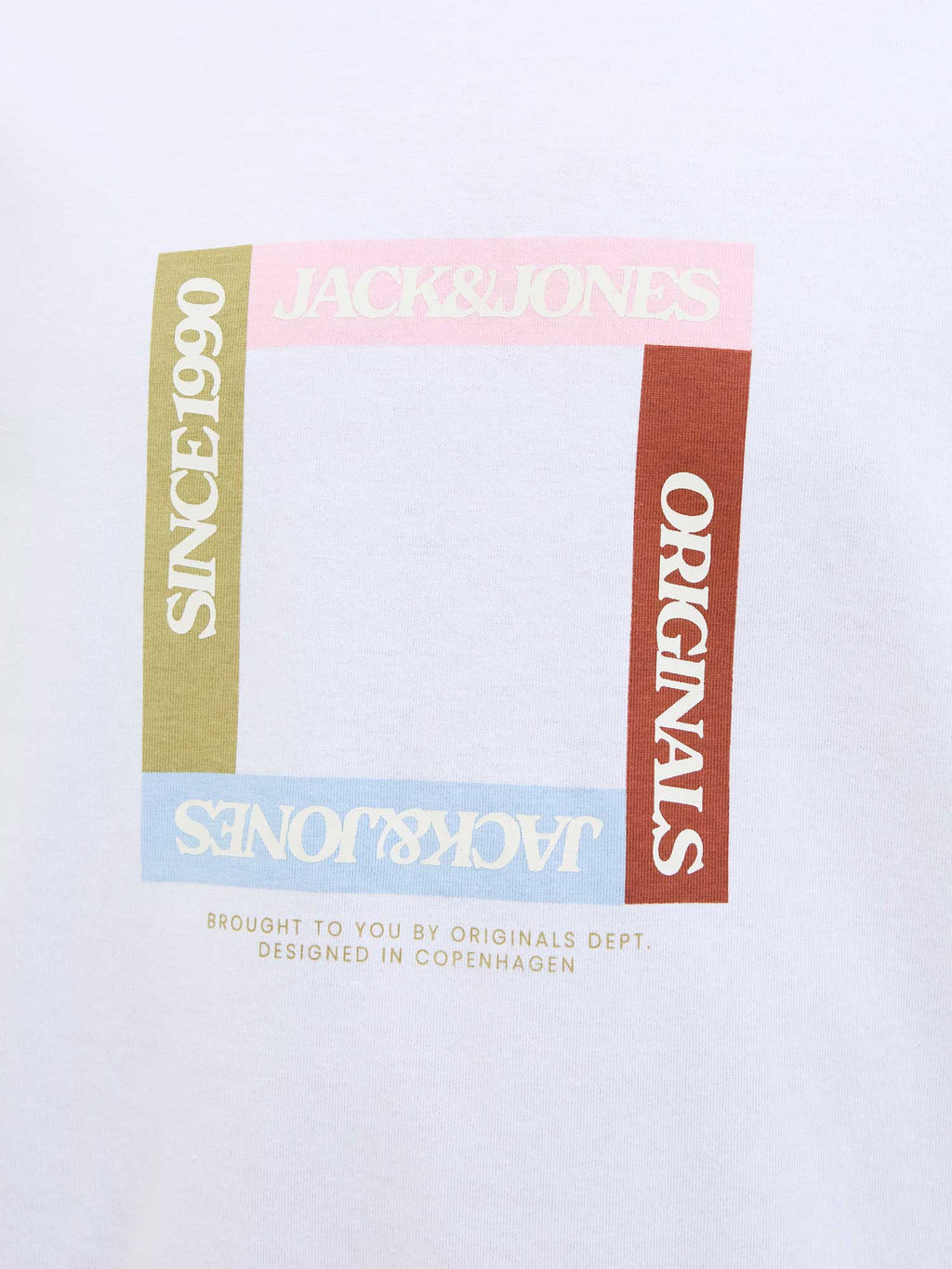 JACK & JONES Тениска JORTAVIRA BRANDING TEE SS CREW NECK