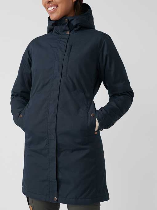 FJALLRAVEN Яке Kiruna Padded Parka W