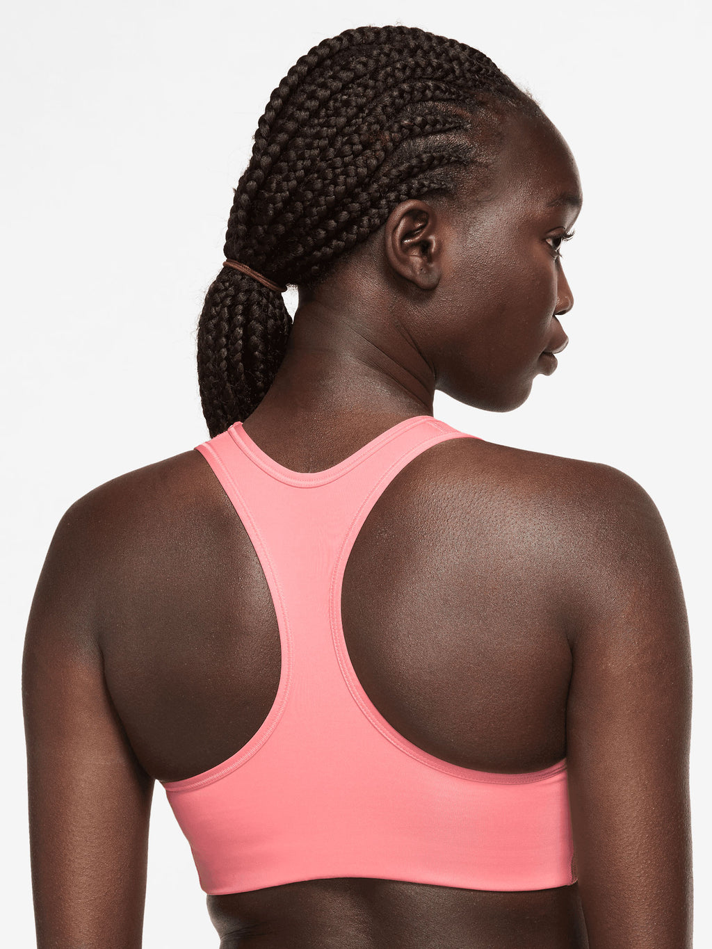 NIKE Спортен сутиен W DF SWSH 1PP BRA
